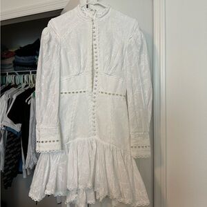 Acler white dress. Size 2.